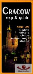 shumee Krakov / Krakov 1:20.000. Zemljevid / Načrt mesta, vodnik po top 20. Daunpol
