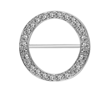 shumee Okrasne zaponke za pas za obleke z okroglimi kristali