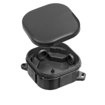 shumee Nadometna doza PH 92x92, prazna, črna, UV - A.0018C