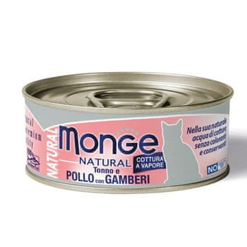 shumee Monge Cat tuna s piščancem in kozicami 80 g