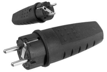 Pawbol Prenosni gumijasti vtič UNI-SCHUKO D.3158L 250V