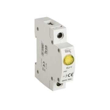 Ideal Rumena LED indikatorska lučka KLI-G Ideal