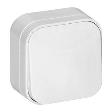 shumee Enopolno nadometno stikalo ToDo IP20 belo