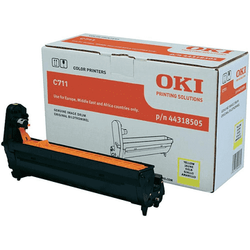 OKI Oki C 711 Y (44318505) rumen, originalen boben