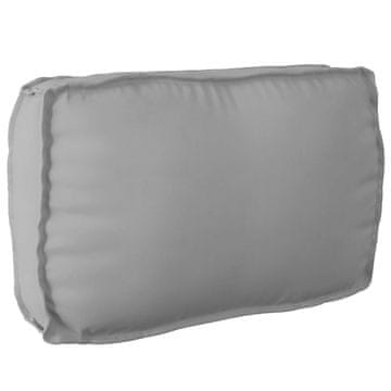 Vidaxl Blazina Siva 70 x 40 x 12 cm Oxford tkanina