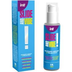 INTT Vibracijski lubrikant Slide &amp; Vibe Blackberry, 35ml