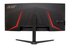 Acer Nitro ED340CUS3bmiipx monitor, 86,36 cm (34), 180 Hz ukrivljen, črni (UM.CE0EE.301)