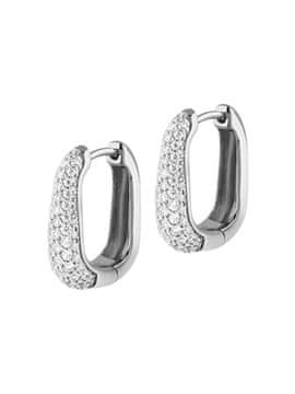 Guess Srebrni uhani s kristali Nuances JSBE04502JWRHT/U