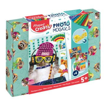 Maped Maped Set Foto mozaik Cool Živali