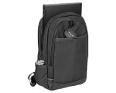 Natec KUDU univerzalni 2v1 nahrbtnik, do 39.6 cm (15.6), 19L, potovalni / poslovni, 8 žepov, vodoodporen, črn