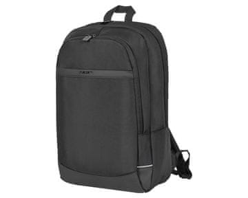 Natec KUDU univerzalni 2v1 nahrbtnik, do 39.6 cm (15.6), 19L, potovalni / poslovni, 8 žepov, vodoodporen, črn
