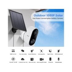 Arenti GO1 & SP brezžična zunanja kamera s baterijo za polnjenje in solarni panel