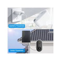 Arenti GO1 & SP brezžična zunanja kamera s baterijo za polnjenje in solarni panel