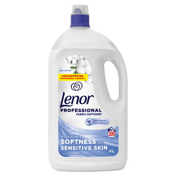 Lenor Professional Sensitive mehčalec za perilo, 4 l, 200 pranj