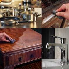 shumee Jeklena volna 2 kg za poliranje aluminijastih platišč in kromiranih elementov