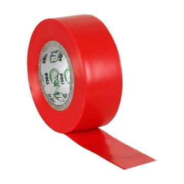 shumee Izolacijski trak Boll 19 mm x 10 m rdeč