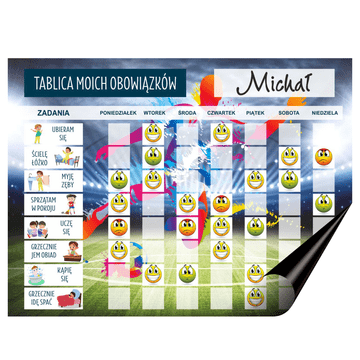 shumee Magnetni planer za hladilnik. Magnetna motivacijska tabla za otroke.