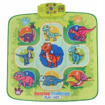 shumee INTERAKTIVNA GLASBENA PLESNA PODLOGA Z DINOZAVRJI