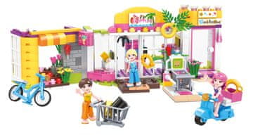 shumee Komplet za gradnjo nakupovalnega centra, 376 kosov