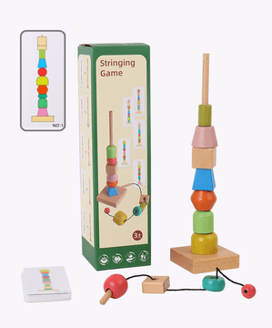 shumee Leseni izobraževalni stolp z Montessori karticami z nalogami