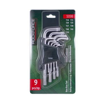 ROCKFORCE TORX KLJUČI T10-T50 9 KOS