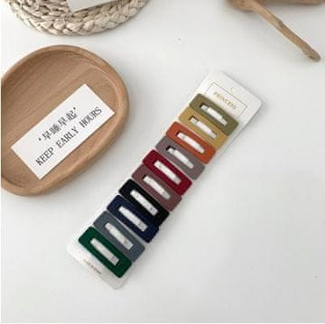 shumee Komplet 10 klasičnih sponk za lase