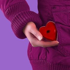 shumee Grelnik za roke in noge, v obliki srca, darilo za valentinovo, rdeč