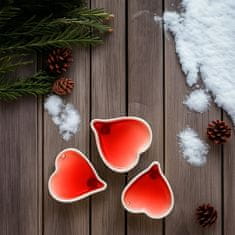 shumee 4x grelniki za roke in noge, v obliki srca, darilo za valentinovo