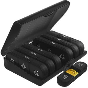 shumee Tedenski organizator za zdravila, škatla za tablete za 7 dni