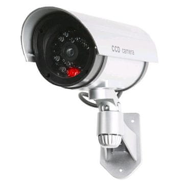 shumee Navidezna zunanja nadzorna kamera, utripajoča LED lučka, nalepka varnostnega sistema, realistično!