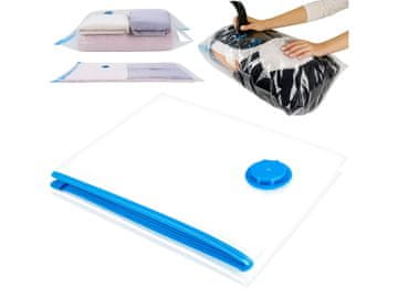 shumee Vakuumska vrečka za oblačila, posteljnino, odeje, potovanja, vakuumske vrečke 100x70