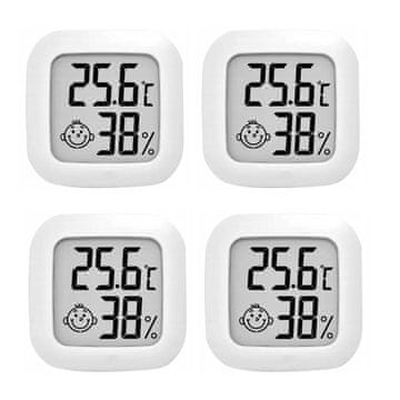 shumee 4x digitalni sobni termometer, elektronski higrometer, vlažnost zraka