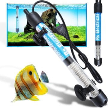 shumee Grelec za akvarij 40-60l s termostatom, močan akvarijski termostat 50w