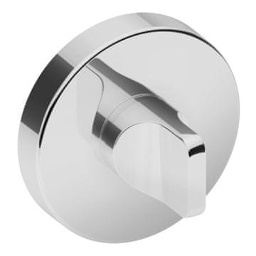 shumee Spodnja plošča PLT26-WC, sijajni krom, okrogla