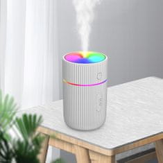 shumee Vlažilec zraka, difuzor arome, aromaterapija, nočna lučka, inhalacija, bela