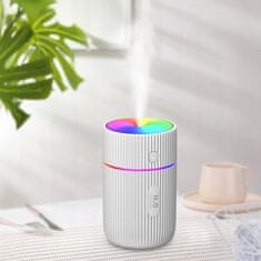 shumee Vlažilec zraka, difuzor arome, aromaterapija, nočna lučka, inhalacija, bela