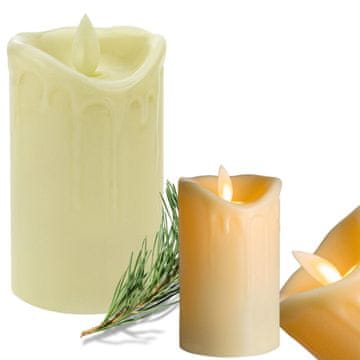 shumee Sveča, sveča, baterije, LED, svetilka, učinek plamena, sveča, vložek za svečo