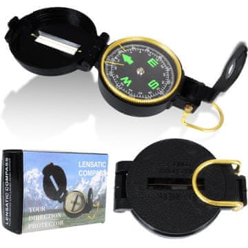 shumee Profesionalni kompas, ameriški vojaški kompas 1:25000, vojaški prizmatični