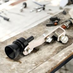 shumee Turbo Whistler Nitro Tuning izpušna cev dušilec zvoka črna