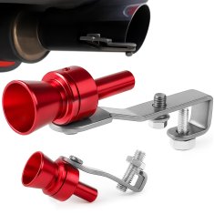 shumee Turbo Whistler nitro tuning izpušna cev dušilec zvoka piščalka rdeča