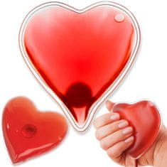 shumee Grelnik za roke in noge, v obliki srca, darilo za valentinovo, rdeč