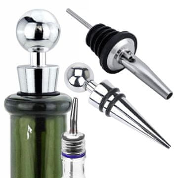 shumee Dozirnik alkohola + zamašek za steklenice alkohola, vina, vodke, olja