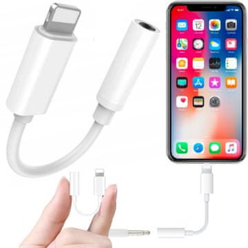 shumee Adapter za slušalke Lightning za iPhone v vtičnico