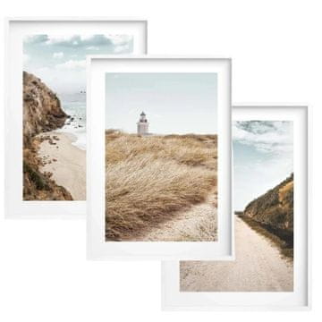 shumee Plakati Stenske slike v okvirjih Plaža Morje Dekoracija za dnevno sobo spalnico 30x40