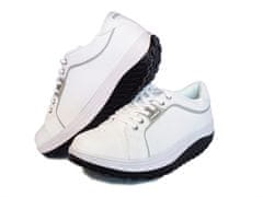 shumee Superge Fit Walk z rocker podplatom, bele barve, 42