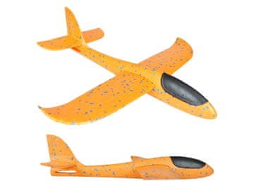 shumee Stiroporna strela za letalo iz stiropora za otroke, velika 47 cm, oranžna