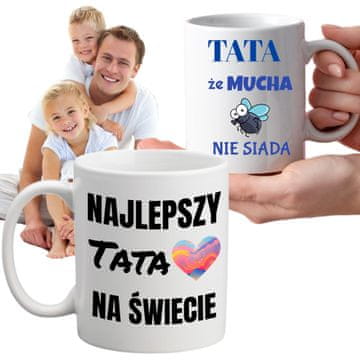 shumee Skodelica za očetovski dan z imenom, darilo, darilo z imenom, vzorci