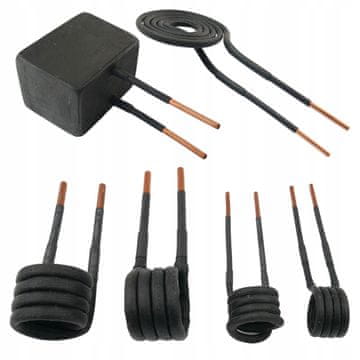 shumee Komplet tuljav za INDUKCIJSKI grelec 6 kosov za vijake in matice