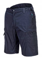 shumee Raztegljive kratke hlače KX340 PORTWEST elastične kratke hlače mornarsko modre UK34"" DE50