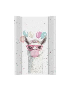 shumee Čudovita in udobna previjalna podloga Premium 50x70 Crazy Lama z ročaji